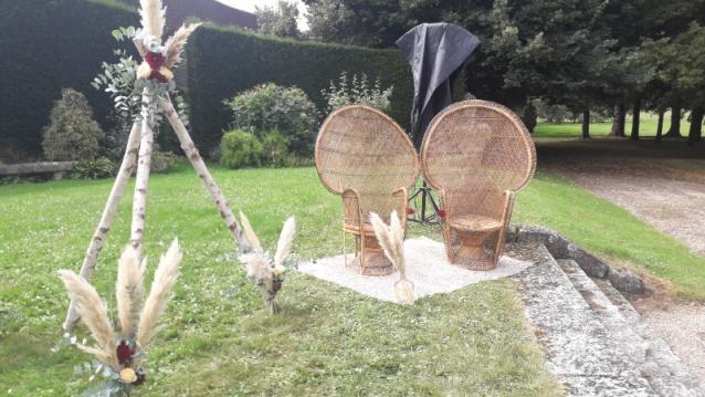 Fauteuil de mariées en location