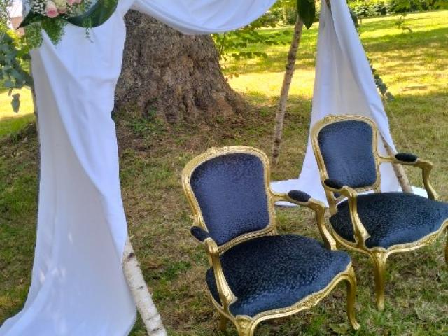 ARCHE de CEREMONIE LAÏQUE en BOIS de BOULEAU - Forme 